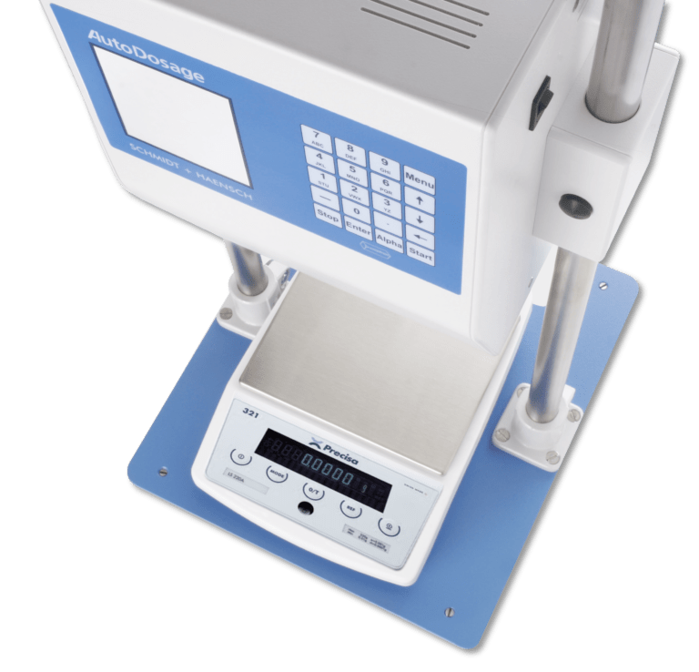 The SCHMIDT + HAENSCH AutoDosage for fast and easy sample preparation in your laboratory.