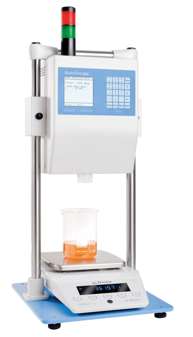 Der SCHMIDT + HAENSCH AutoDosage für eine schnelle und einfache Probenvorbereitung in Ihrem Labor.